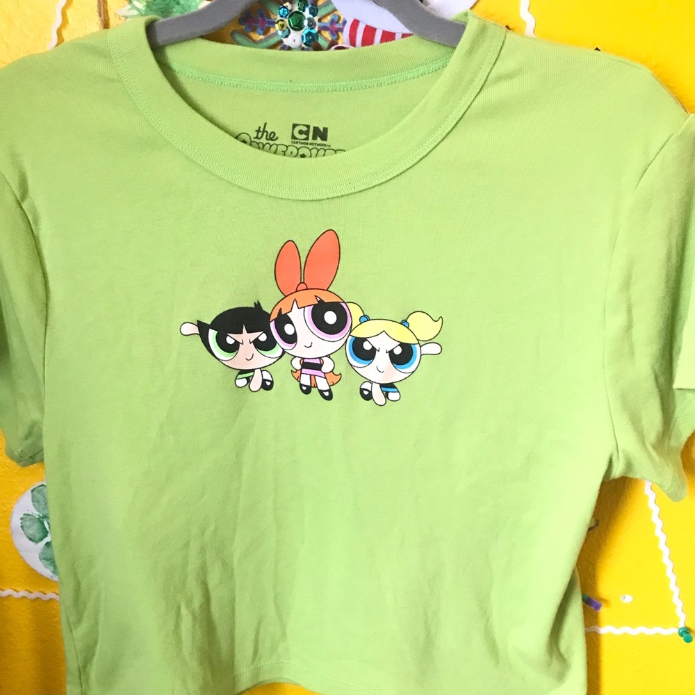 Powerpuff crop top